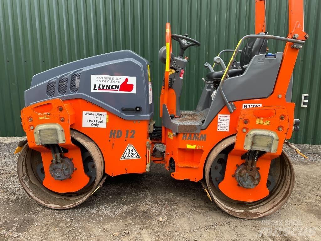 Hamm HD 12 VV Rouleaux tandem