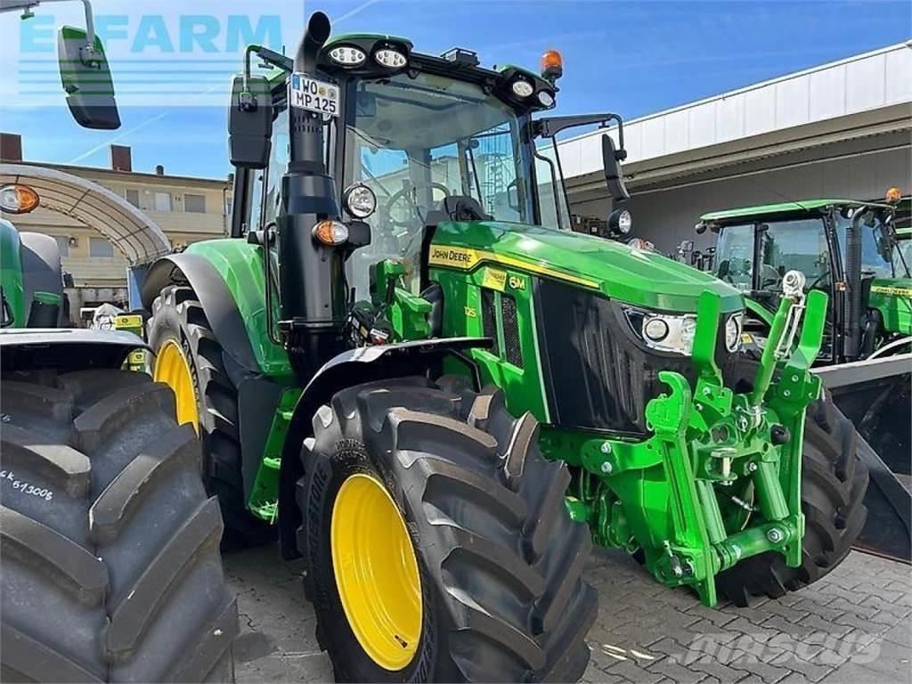 John Deere 6m 125 Tracteur