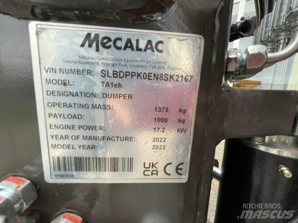 Mecalac TA1EH Mini tombereau