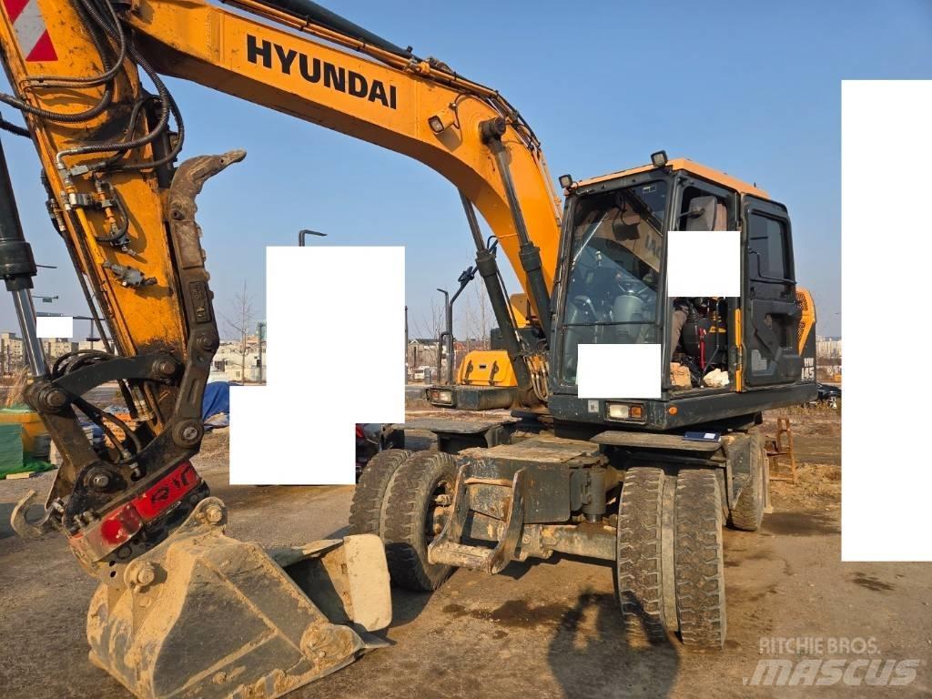 Hyundai HW 145 Pelle sur pneus