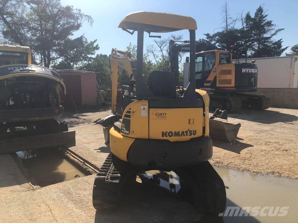 Komatsu PC 30 MR-2 Mini pelle < 7t