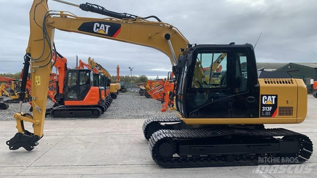 CAT 313 F LGC Pelle sur chenilles