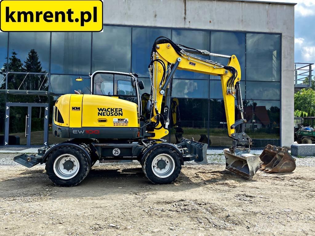 Wacker Neuson EW 100 Pelle sur pneus