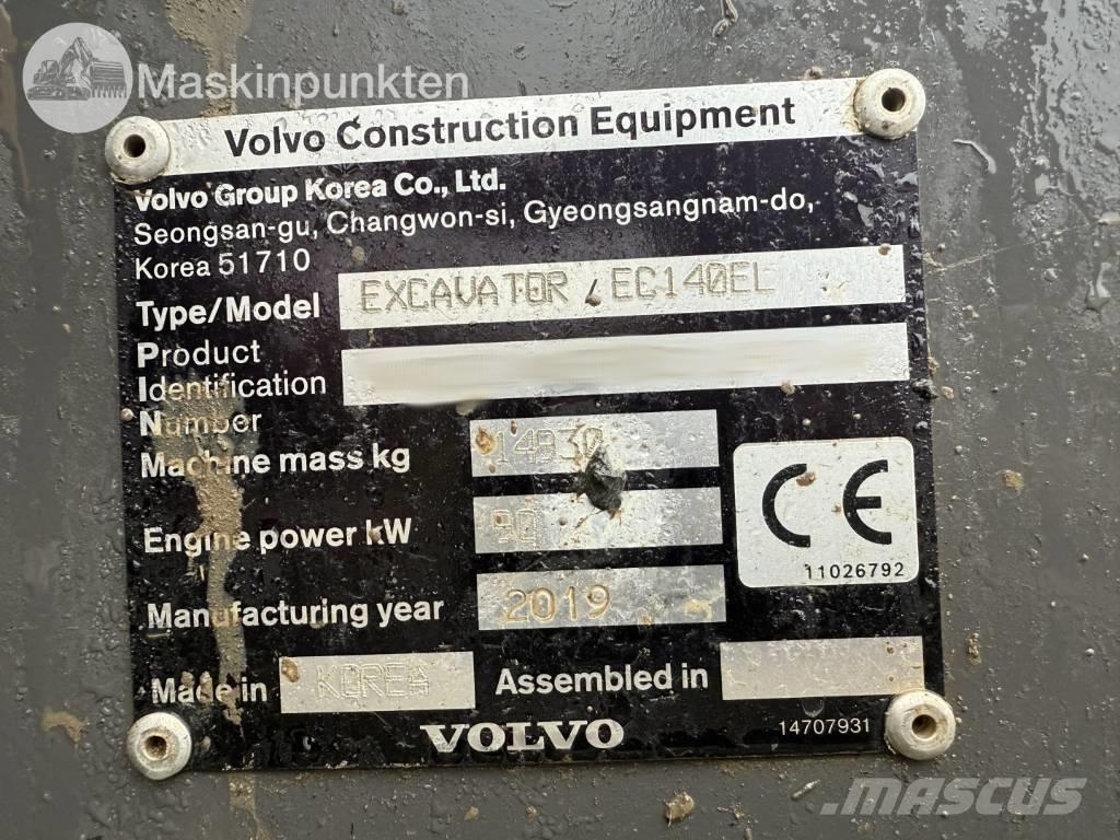 Volvo EC 140 EL Pelle sur chenilles