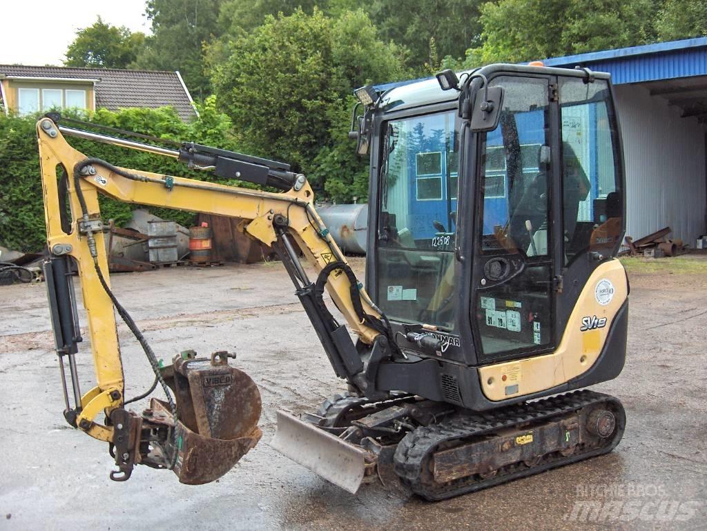 Yanmar SV 18 Mini pelle < 7t