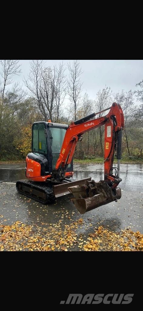 Kubota U 27-4 Mini pelle < 7t