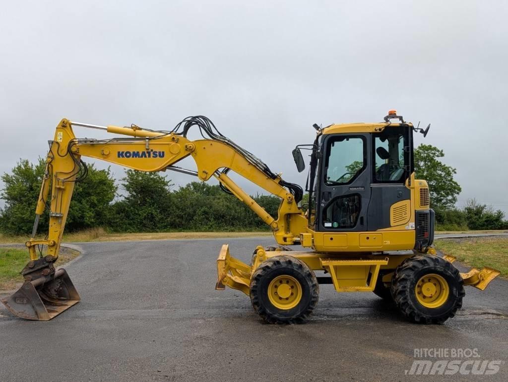 Komatsu PW 98 MR-8 Pelle sur pneus