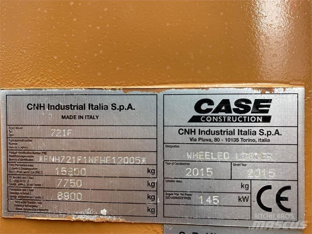 CASE 721F Chargeuse sur pneus
