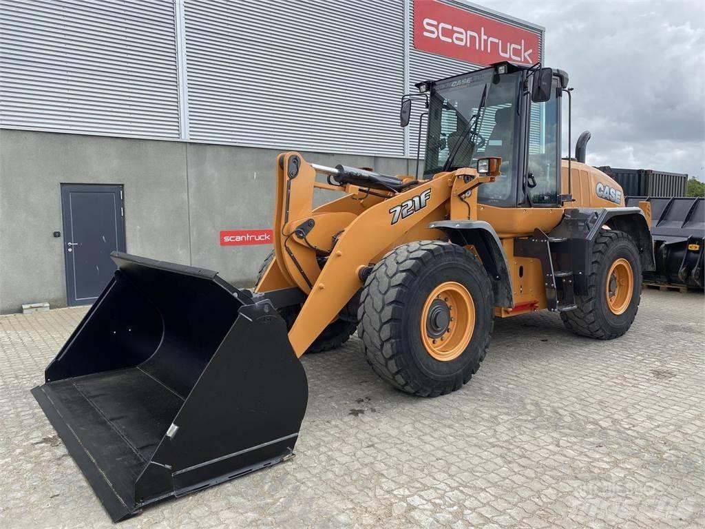 CASE 721F Chargeuse sur pneus