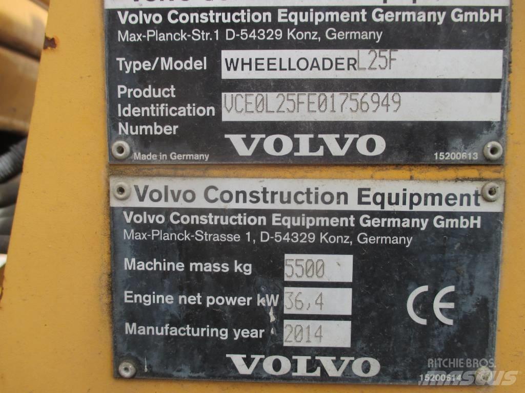 Volvo L 25 F Chargeuse sur pneus