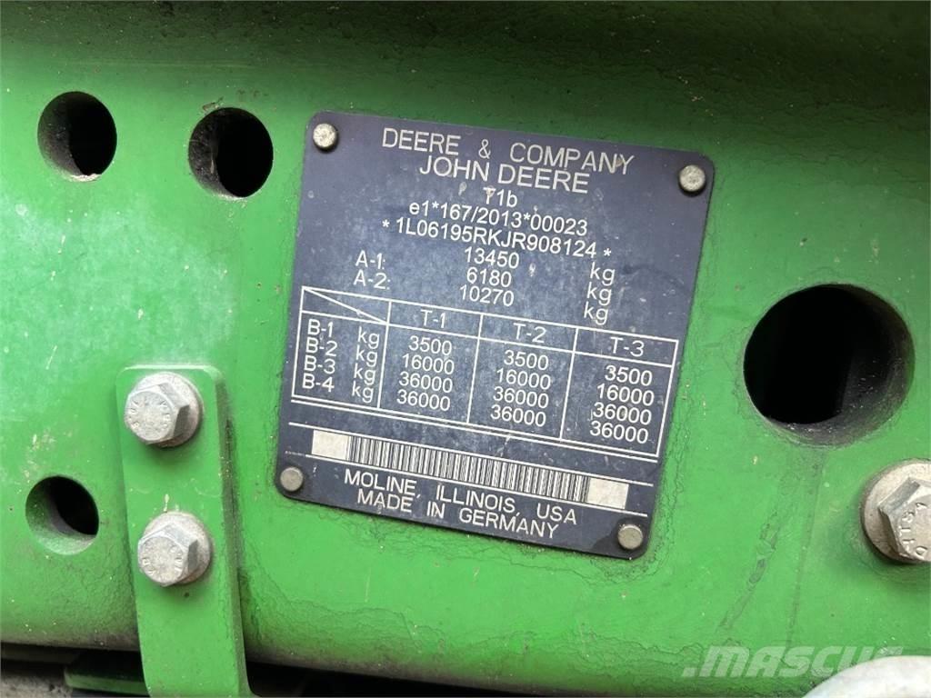 John Deere 6195R Tracteur