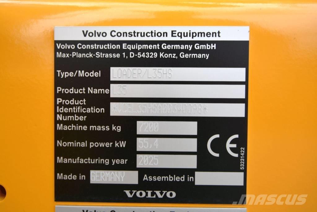 Volvo L 35 HS Chargeuse sur pneus