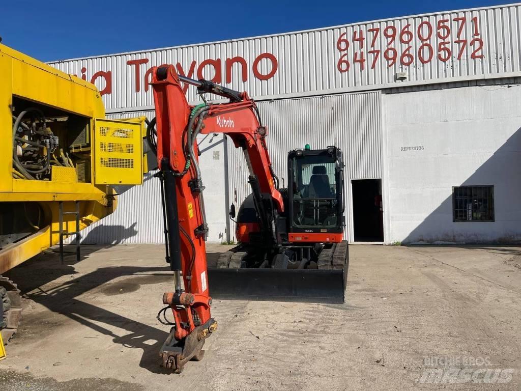 Kubota KX 080-4 Mini pelle 7t-12t