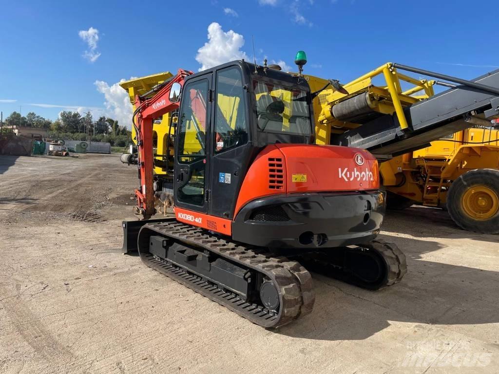 Kubota KX 080-4 Mini pelle 7t-12t