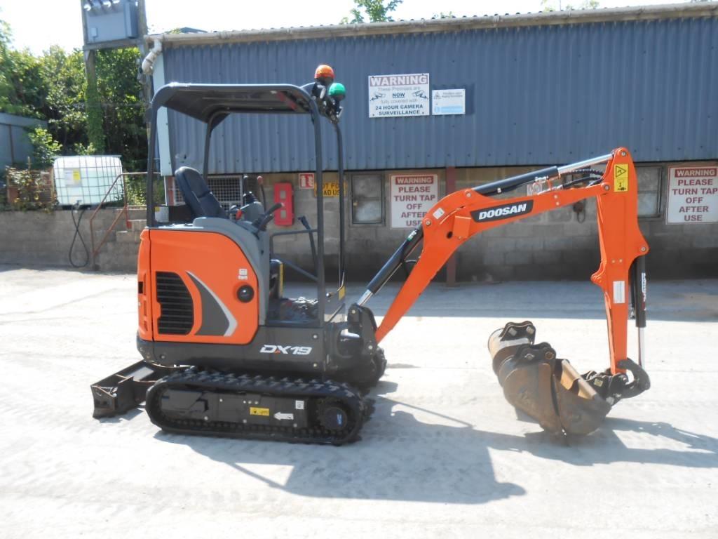 Doosan DX 19 Mini pelle < 7t