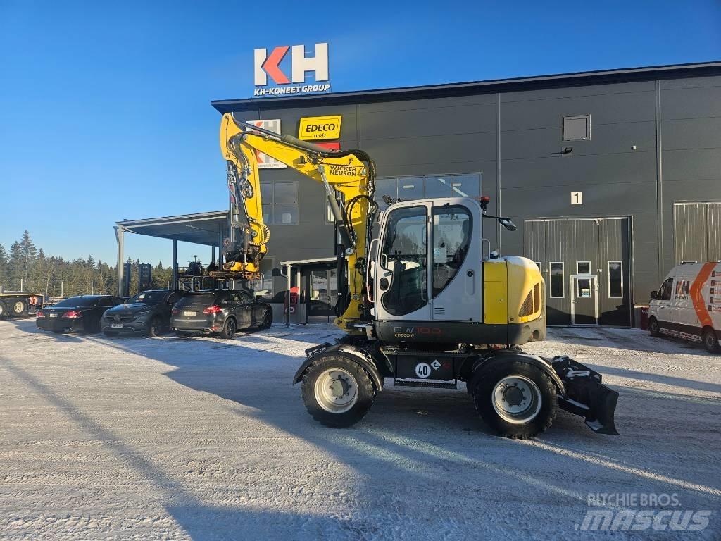 Wacker Neuson EW 100 Pelle sur pneus
