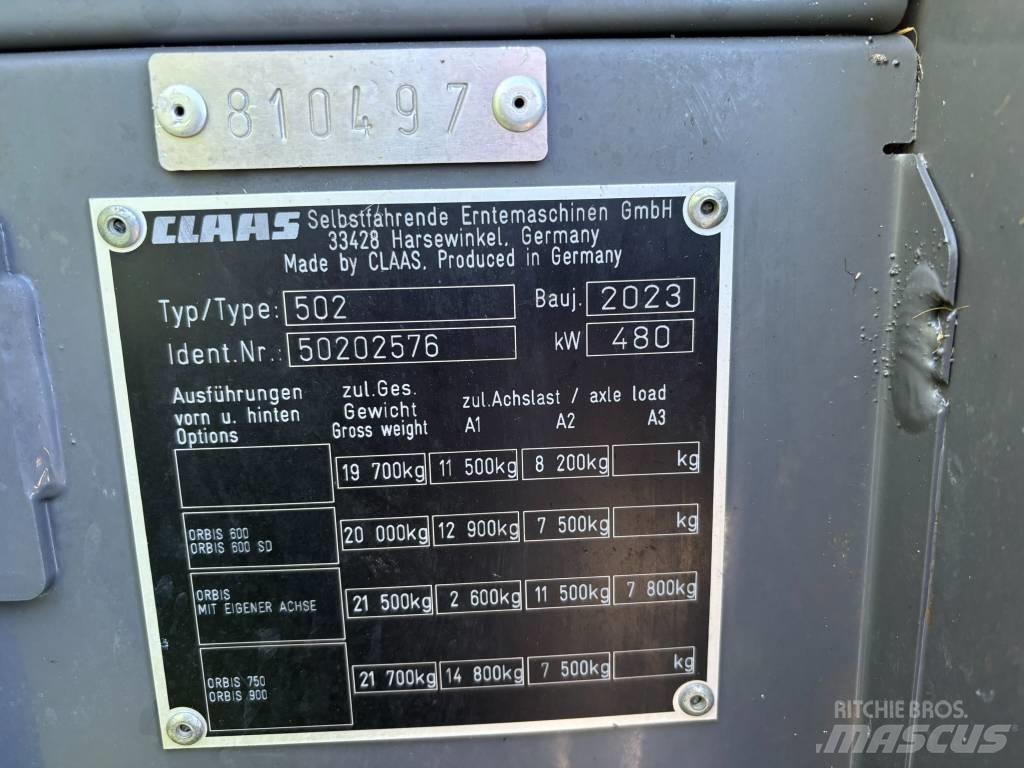 CLAAS Jaguar 960 4WD Ensileuse automotrice