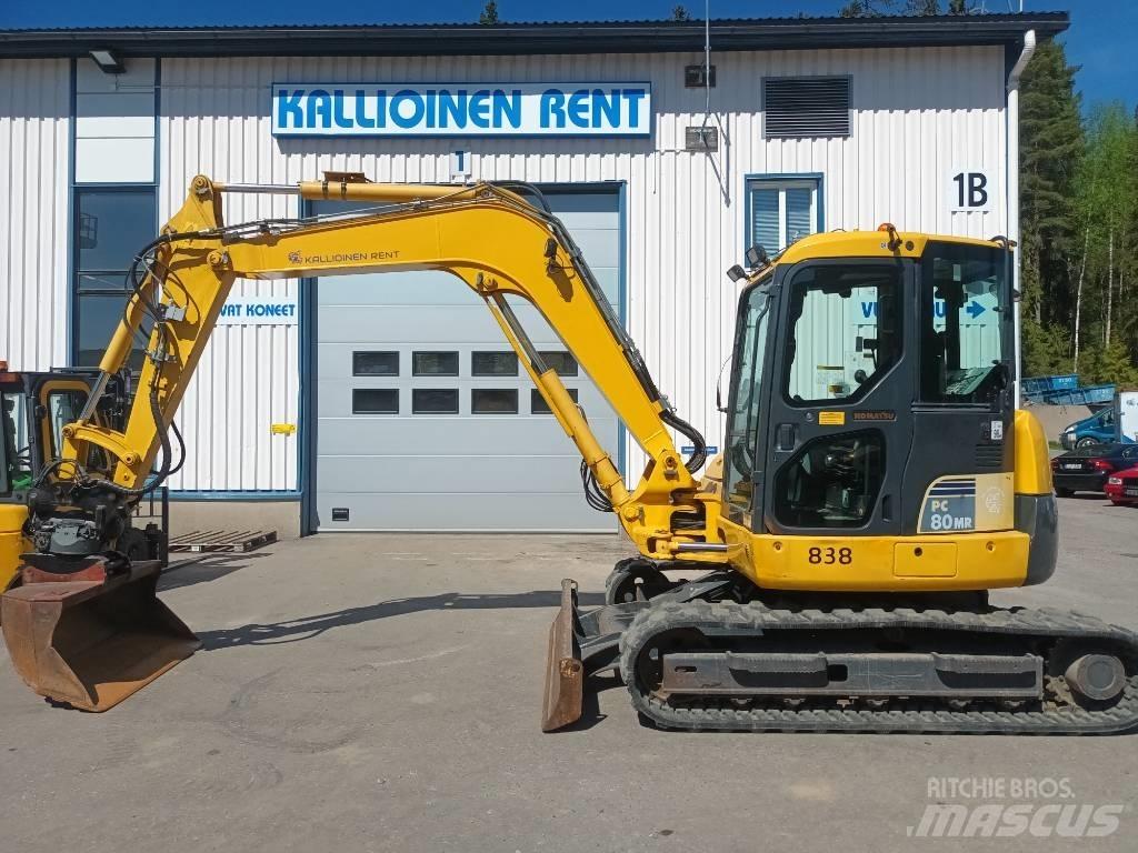 Komatsu PC 80 MR-3 Mini pelle 7t-12t