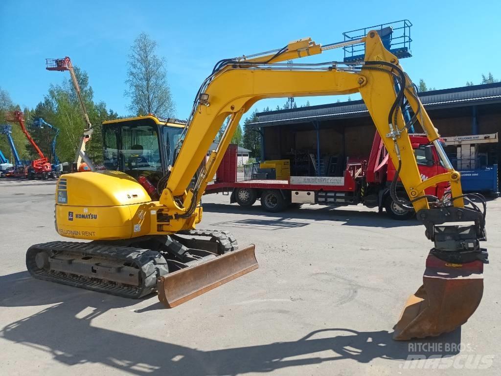 Komatsu PC 80 MR-3 Mini pelle 7t-12t