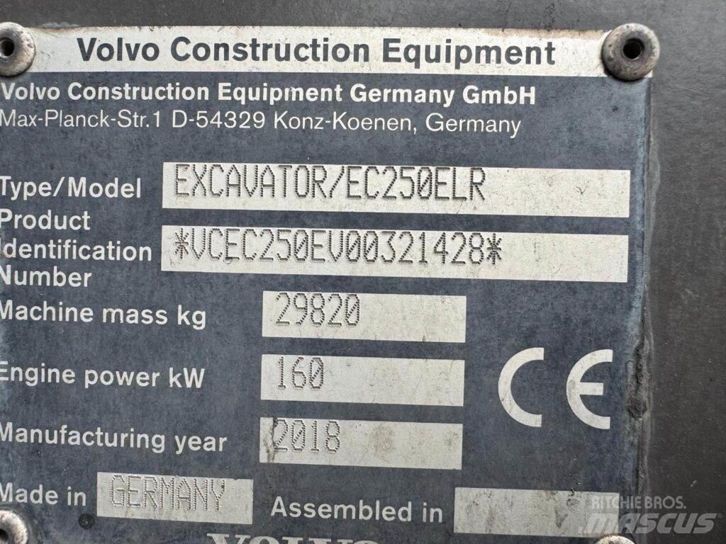 Volvo EC250ELR Pelle sur chenilles