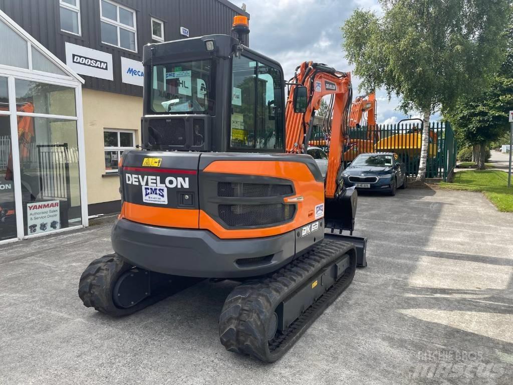 Develon DX 63-7 Mini pelle < 7t