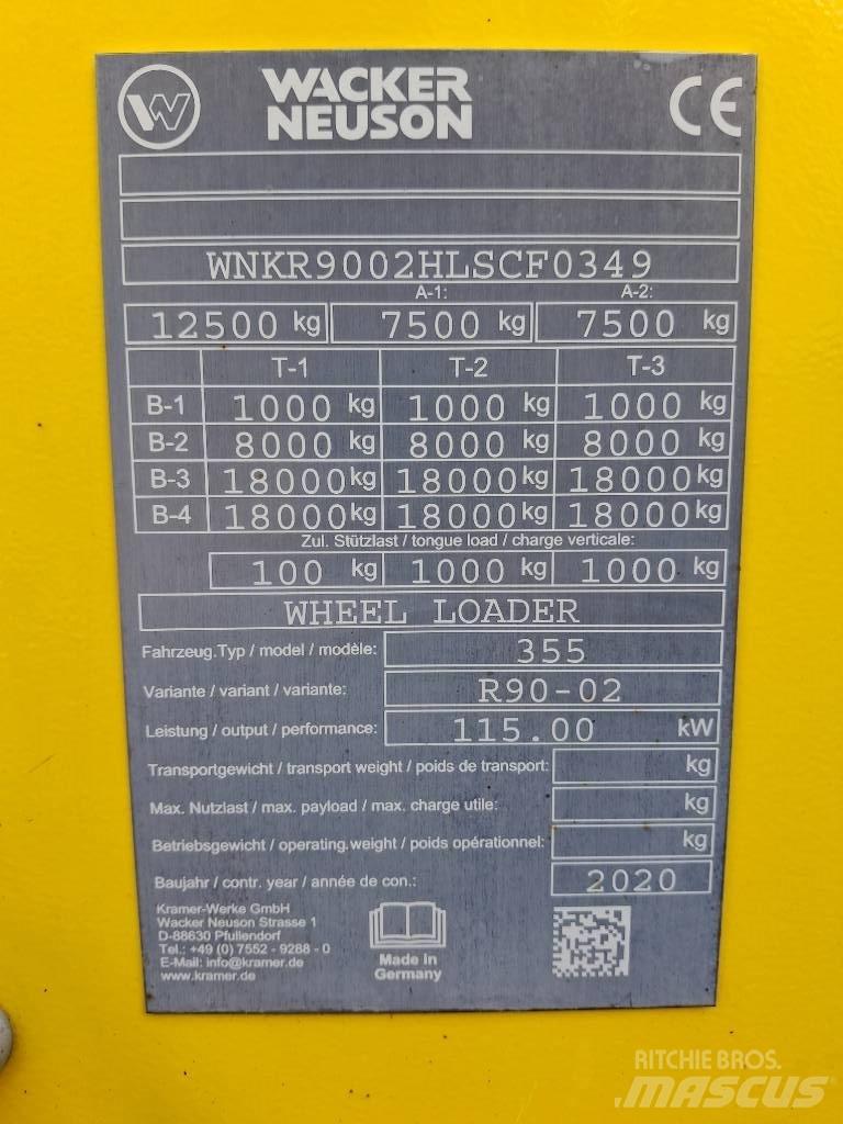 Wacker Neuson WL 95 Chargeuse sur pneus