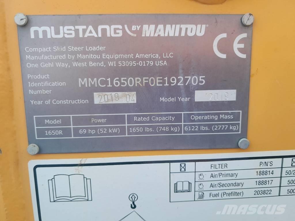 Mustang 1650 R Chargeuse compacte