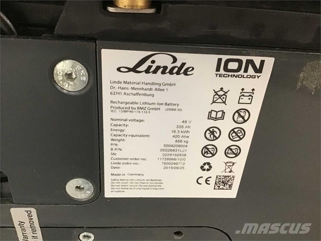 Linde E16 ION Chariots élévateurs électriques