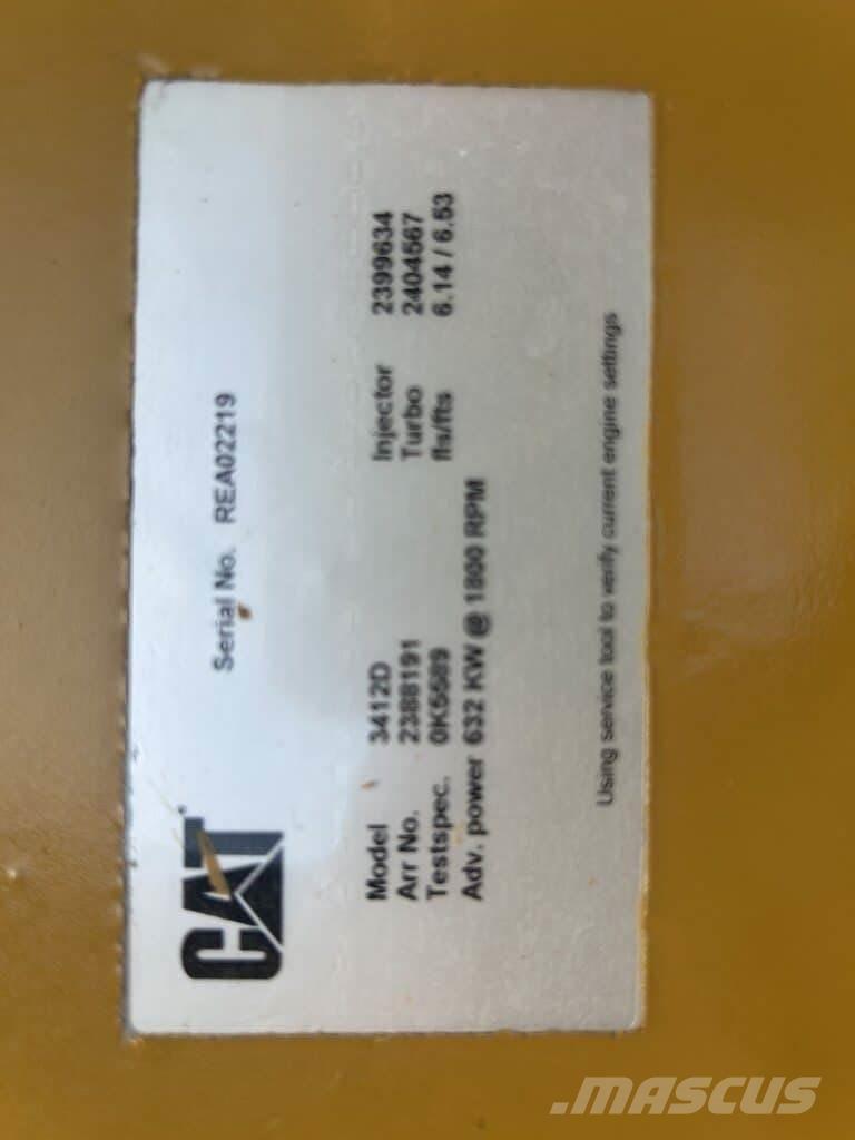 CAT 3412D Unités de moteurs marin