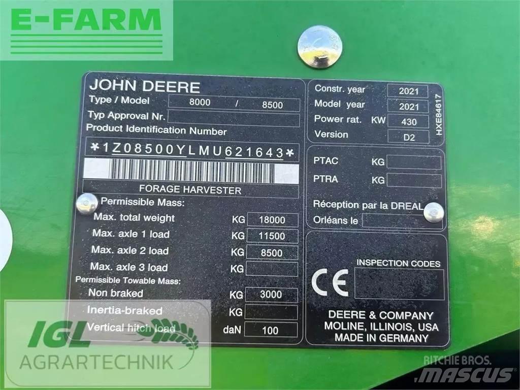 John Deere 8500i Ensileuse automotrice