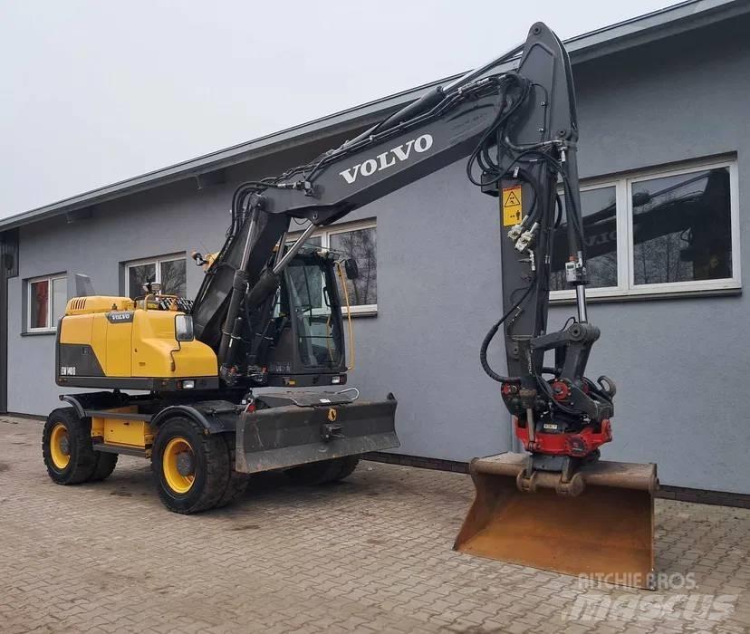 Volvo EW 140 D Pelle sur pneus