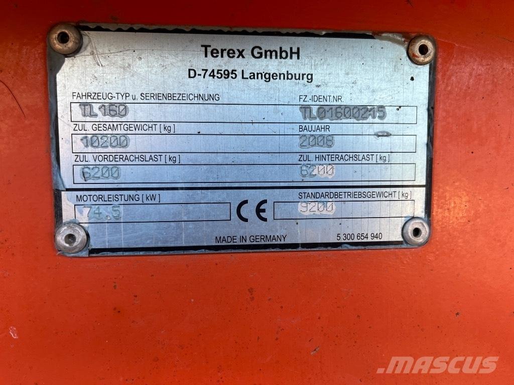 Terex TL 160 Chargeuse sur pneus
