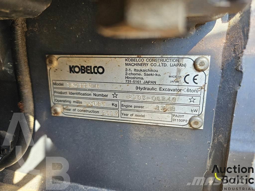 Kobelco SK28SR-6 Mini pelle < 7t