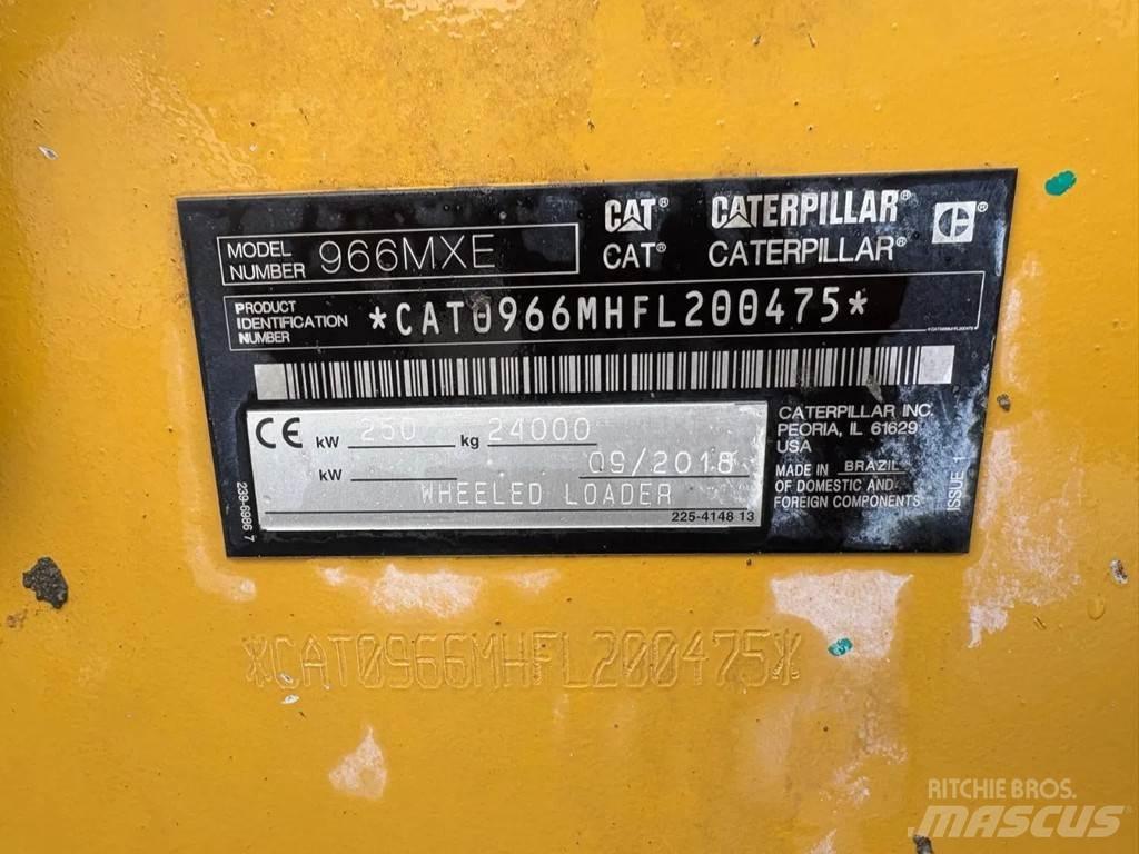 CAT 966MXE Chargeuse sur pneus