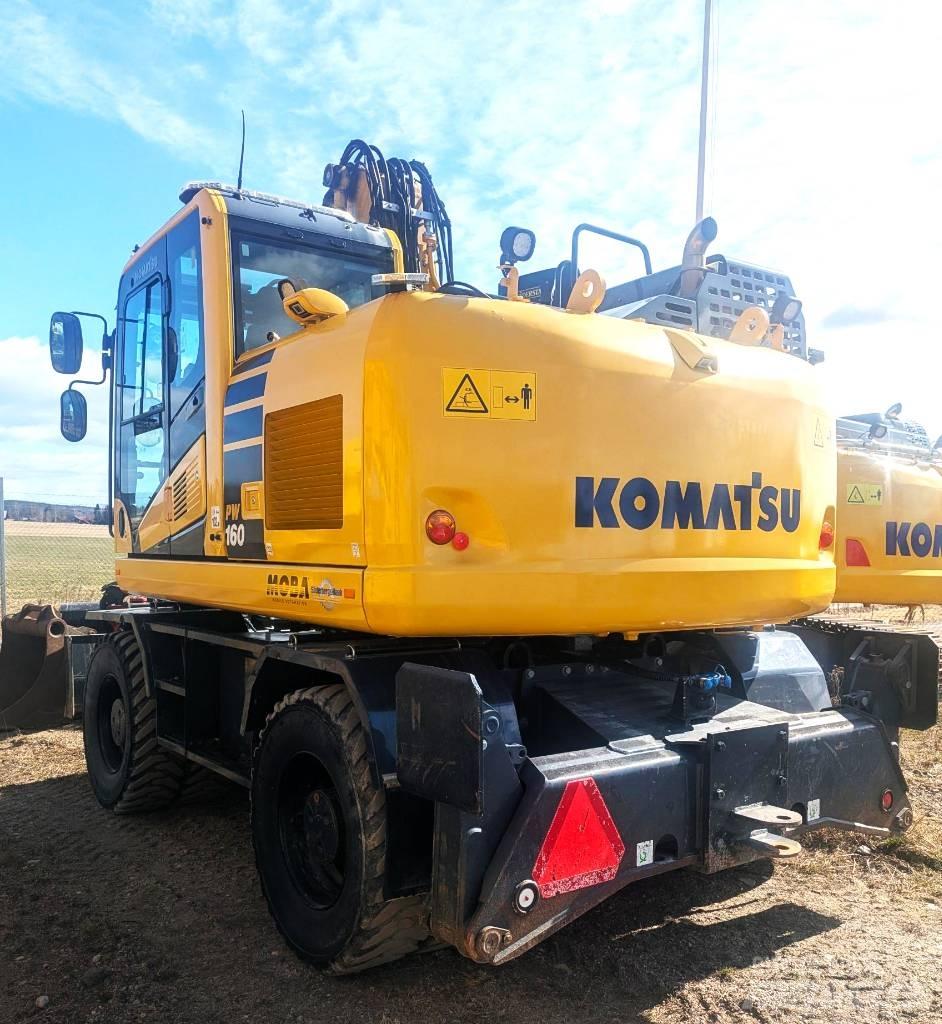 Komatsu PW160-11 Pelle sur pneus