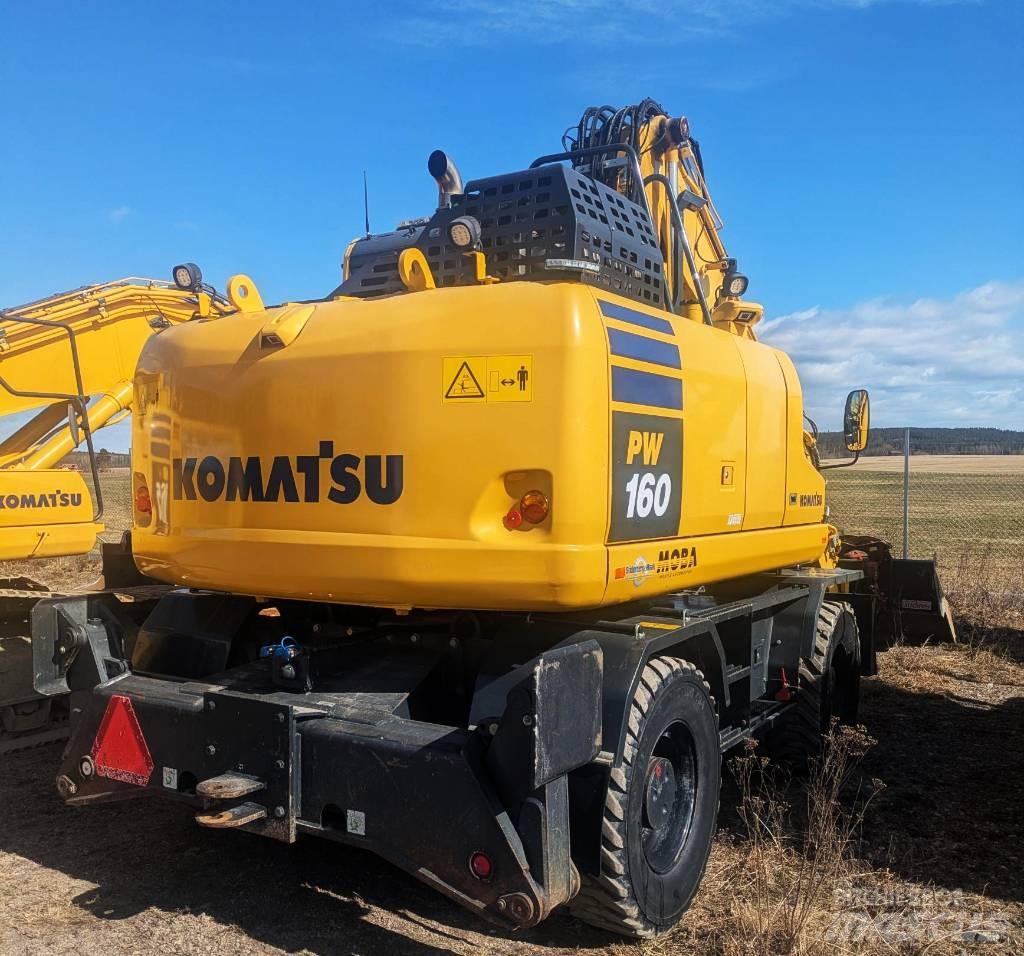 Komatsu PW160-11 Pelle sur pneus
