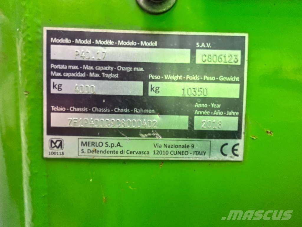 Merlo P 40.17 Chariot télescopique