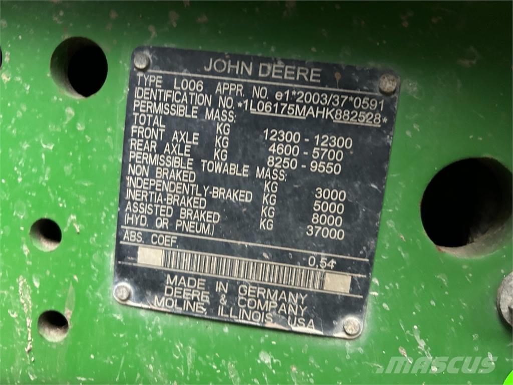 John Deere 6175M Tracteur