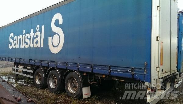 Fruehauf T36 Semi remorque à rideaux coulissants (PLSC)