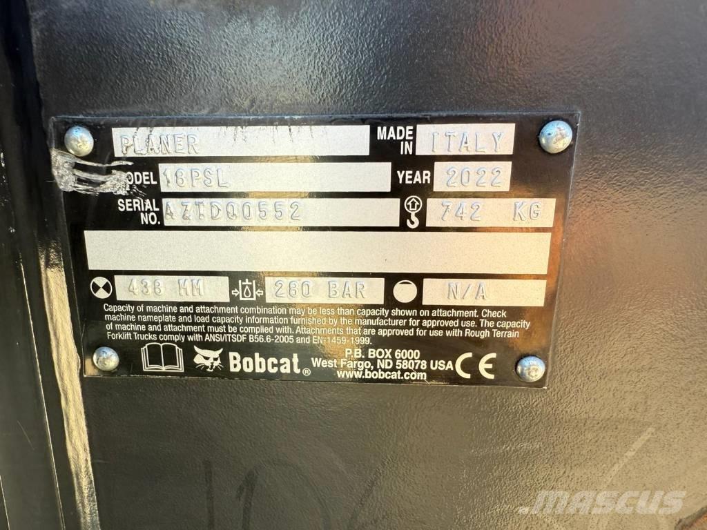 Bobcat 18 PSL Autres accessoires