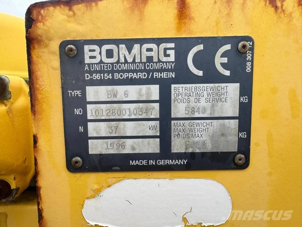 Bomag BW 6 Rouleaux tandem