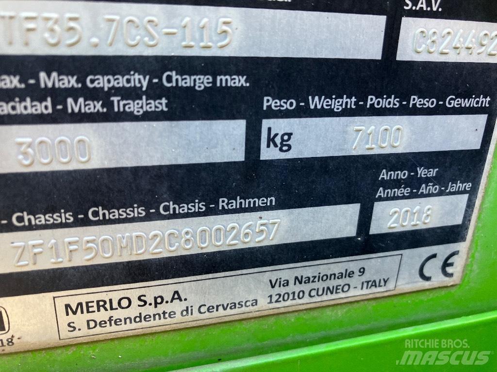 Merlo 35.7 CS Télescopique agricole