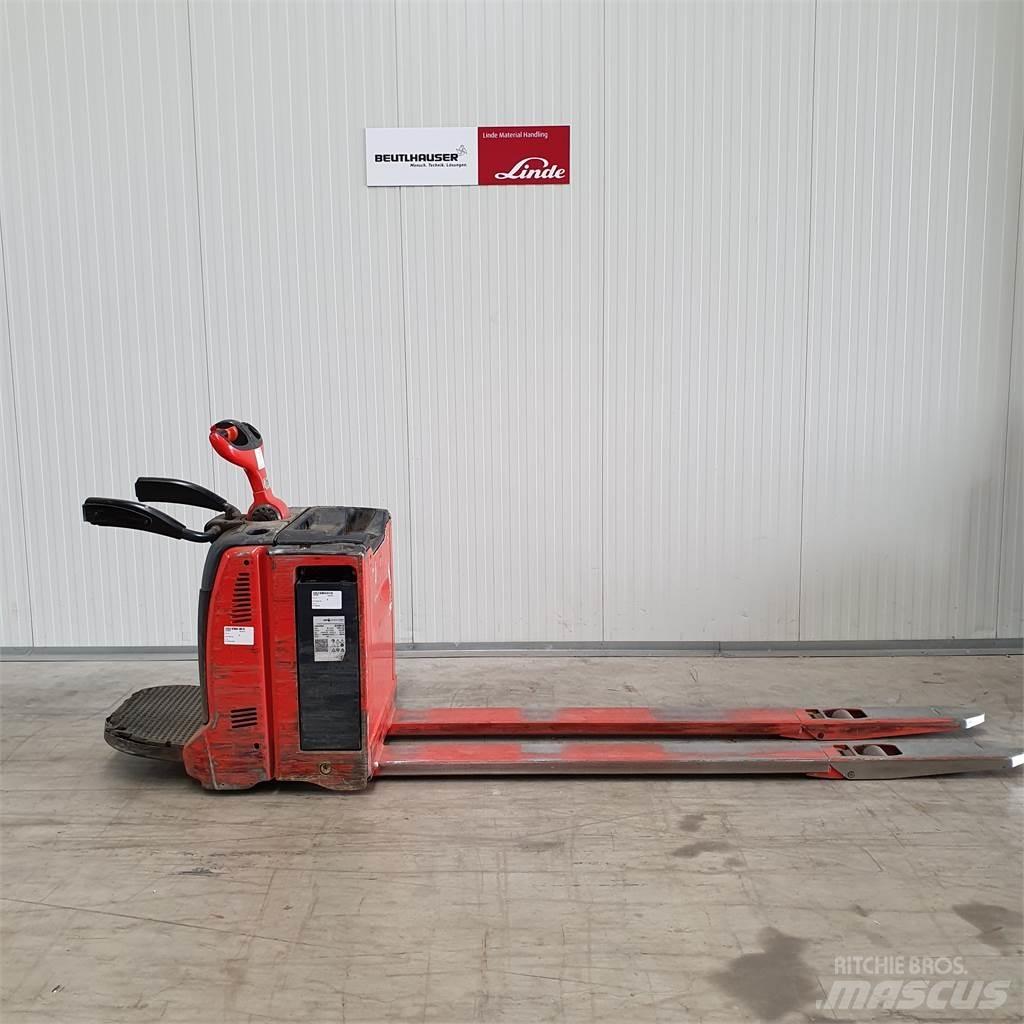 Linde T20AP-lang Transpalette accompagnant