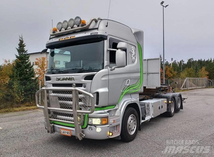 Scania R480 6x2 Camion porte container