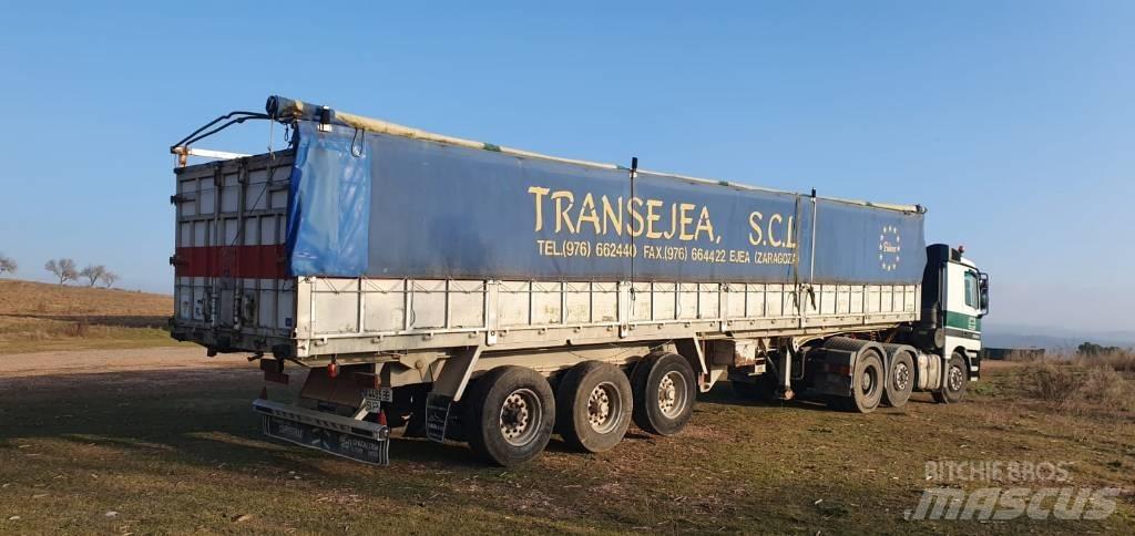 Lecitrailer D1317 Semi remorque à rideaux coulissants (PLSC)
