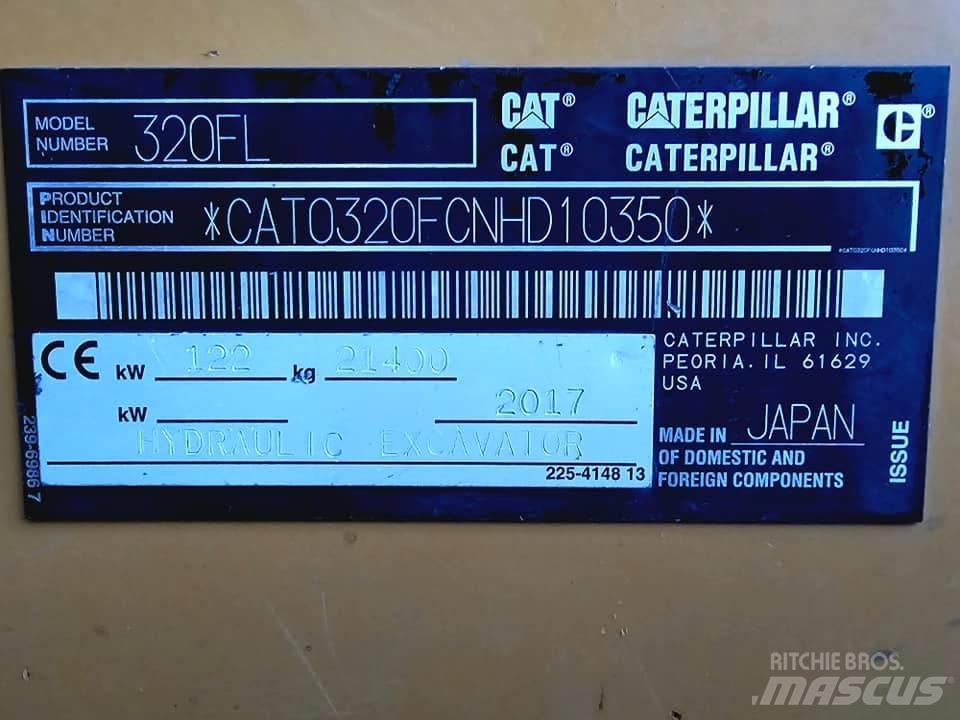 CAT 320 FL Pelle sur chenilles