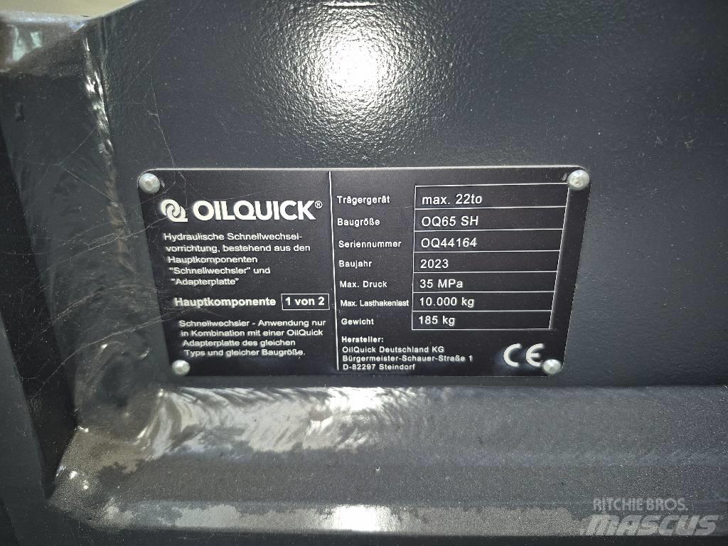 OilQuick OQ 65 Attache rapide pour godet