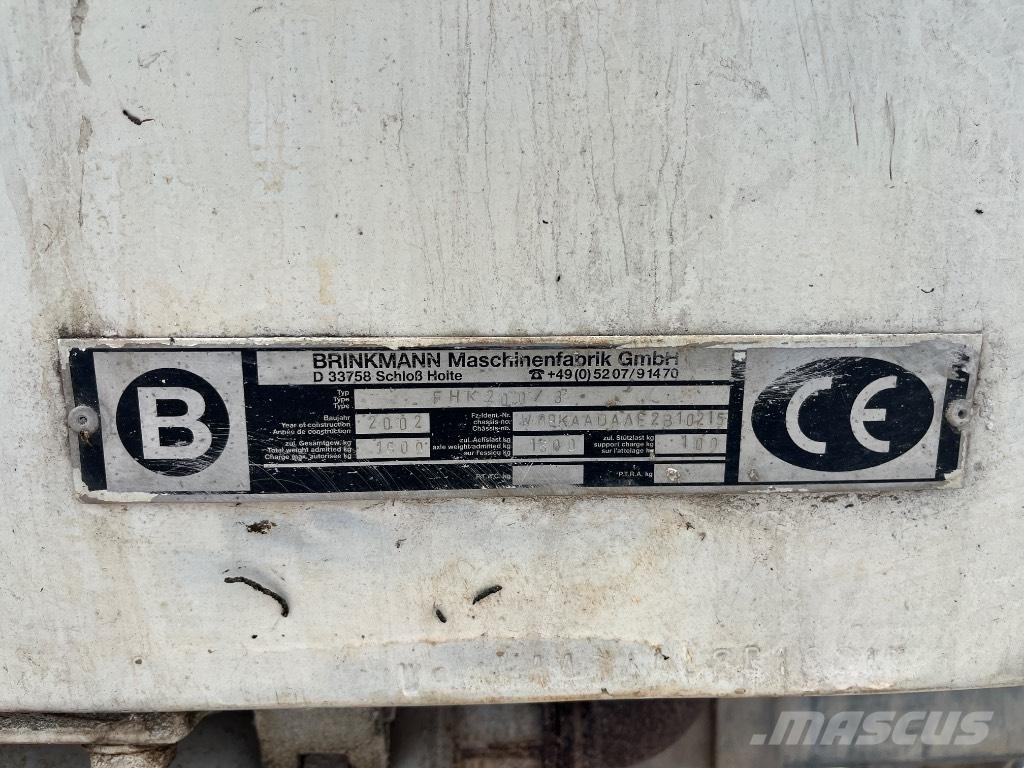 Brinkmann FHk 200/3 Pompes à billes