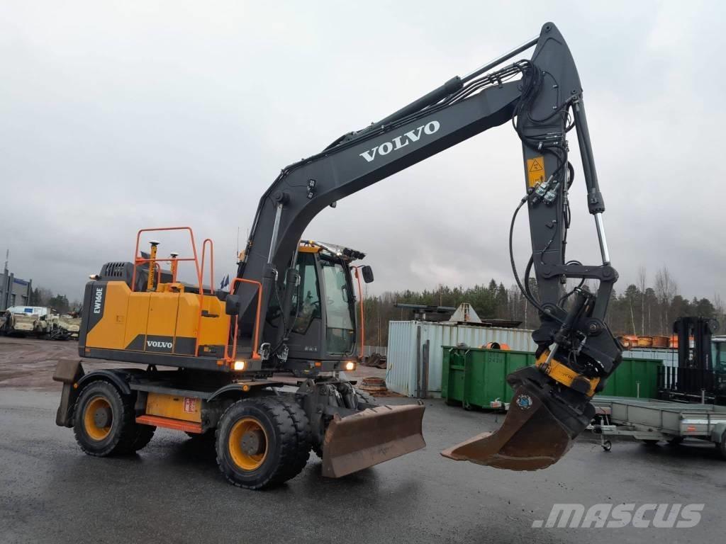 Volvo EW 160 E Pelle sur pneus