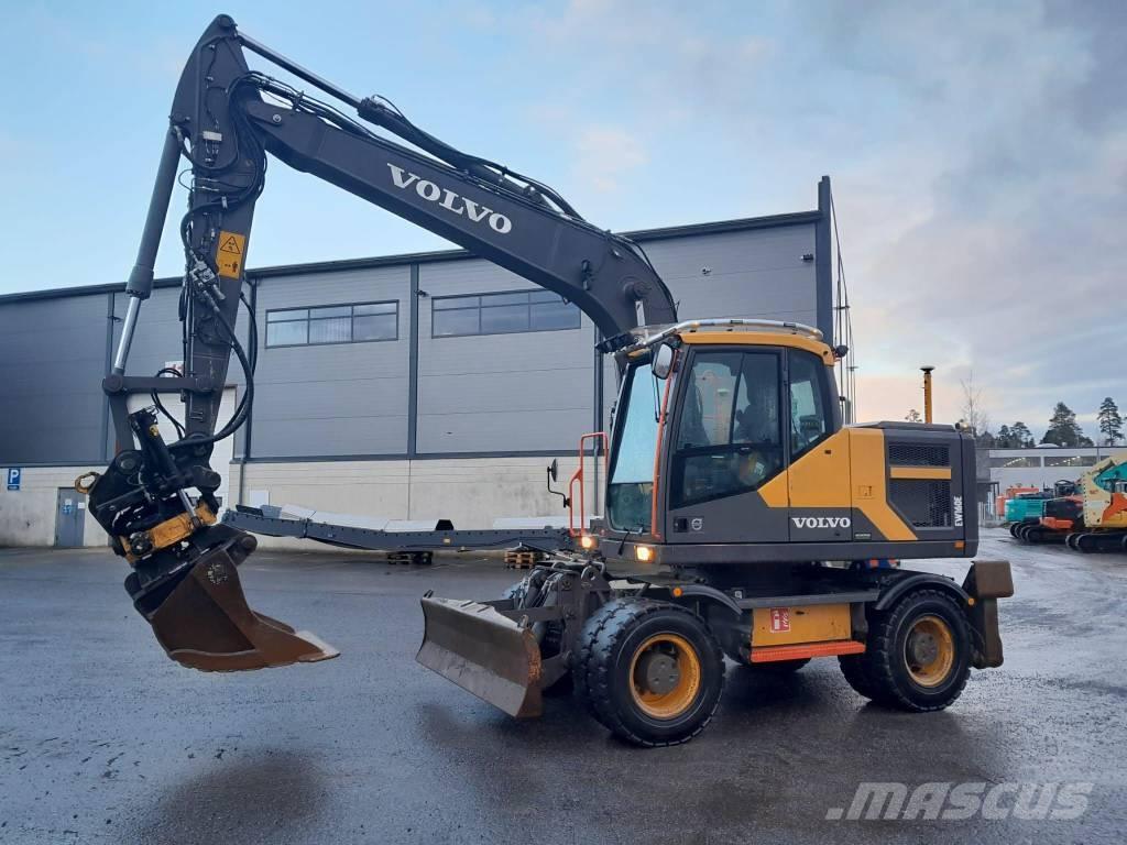 Volvo EW 160 E Pelle sur pneus